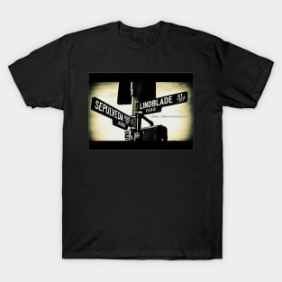 Sepulveda Boulevard & Lindblade Street, Culver City, California by Mistah Wilson T-Shirt